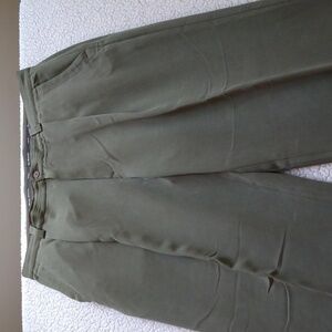 Tommy Bahama Green Silk/Cotton Resort Dress Pants 38 - 31.5